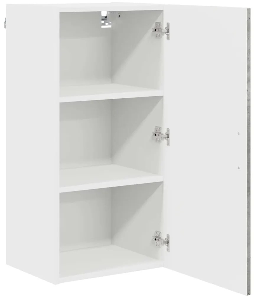 vidaXL Armário de Cozinha Cinzento 40 x 31 x 80 cm Madeira processada