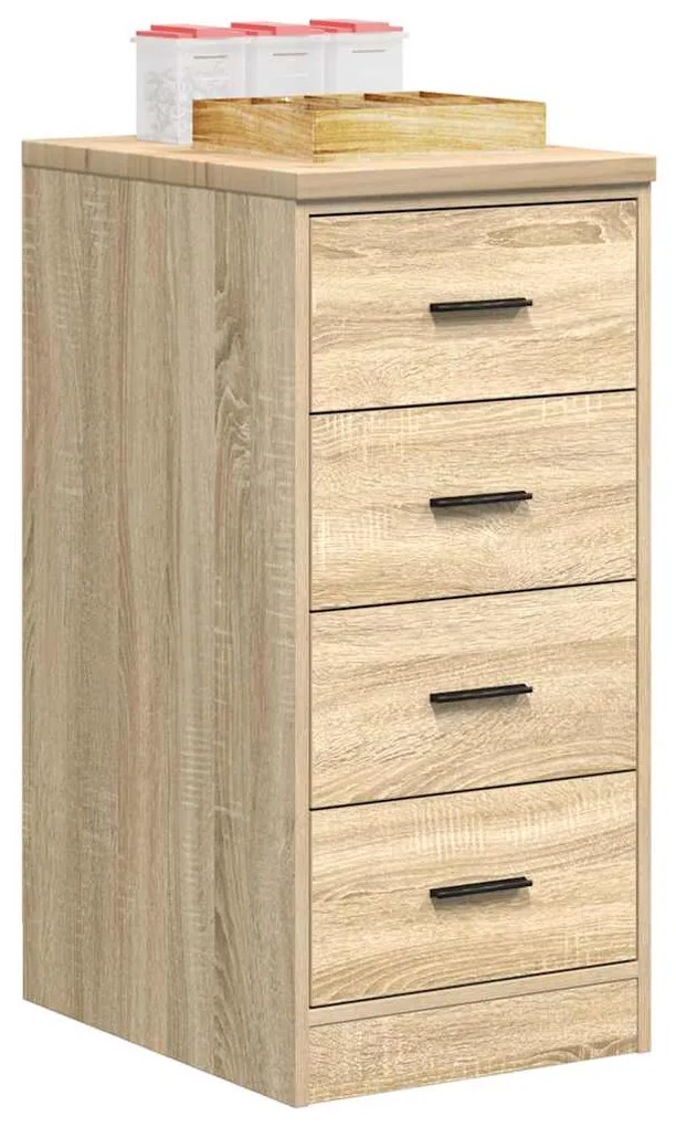 vidaXL Armário de arrumação de garagem carvalho sonoma 40x51x85 cm