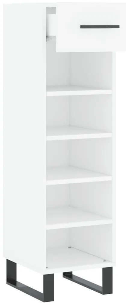 Sapateira 30x35x105 cm derivados de madeira branco