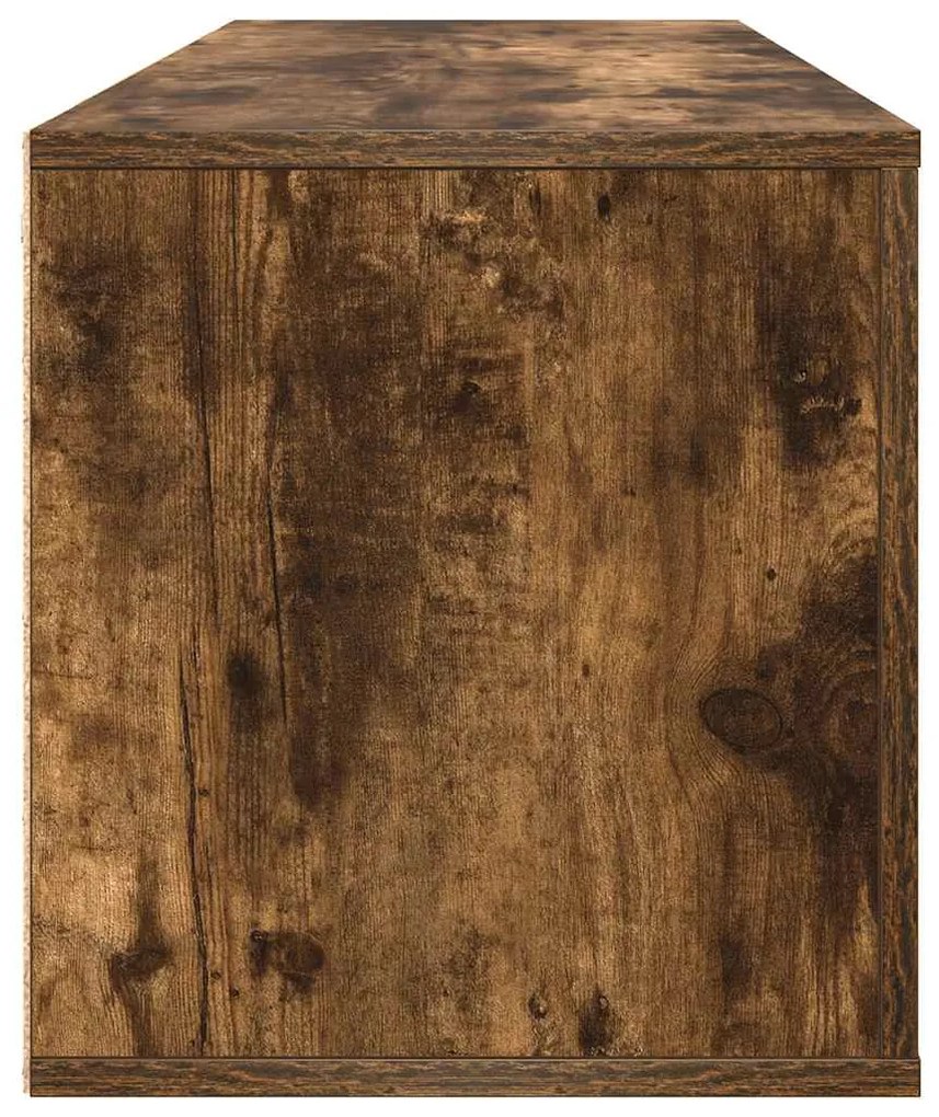 Sapateira de parede 100x35x38 cm deriv. madeira carvalho fumado