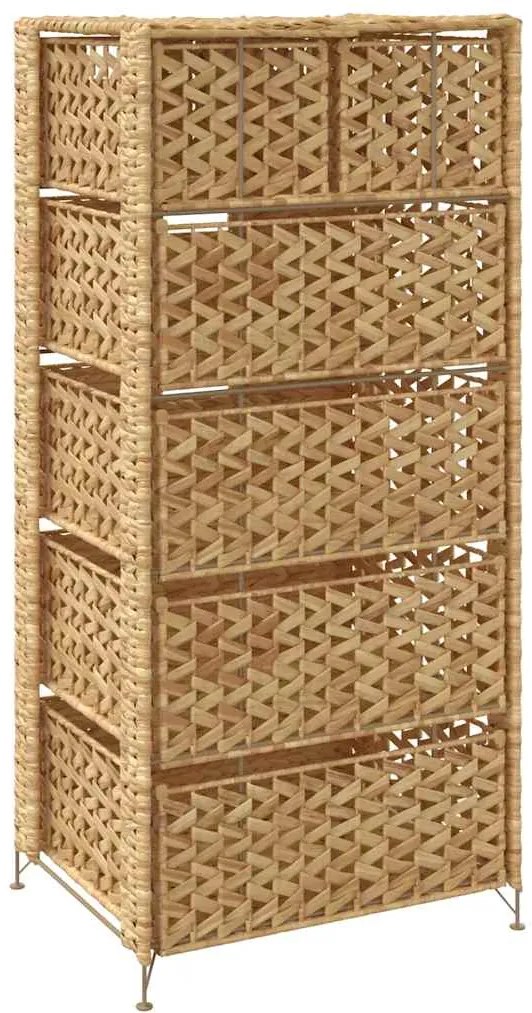 Unidade de arrumação com 6 cestos 47x37x100 cm jacinto de água