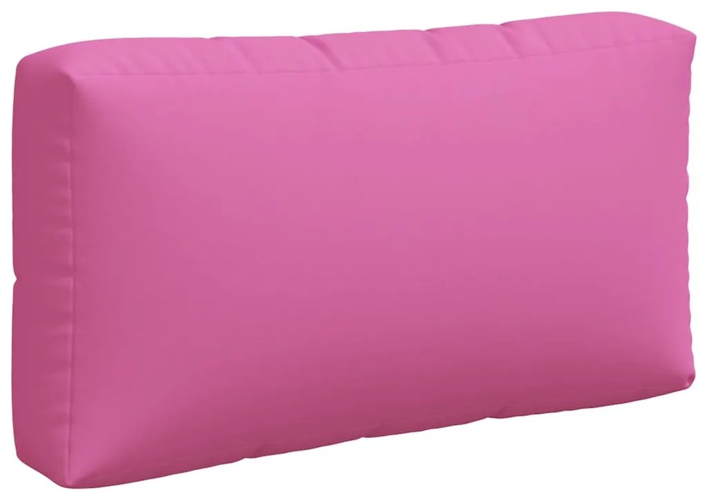 Almofadões p/ móveis de paletes 3 pcs tecido oxford rosa