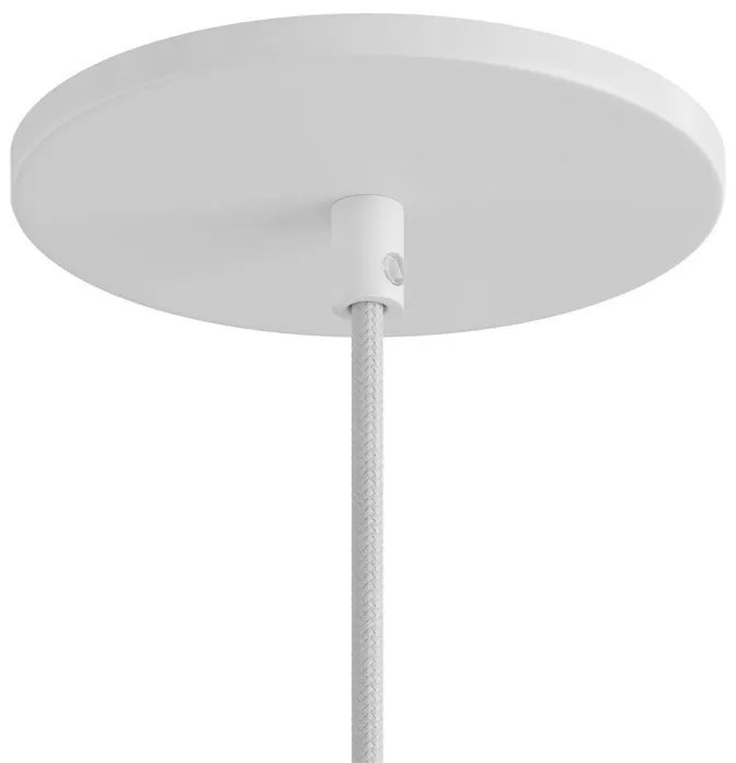 Kit de rosácea de teto embutida com 1 furo central
