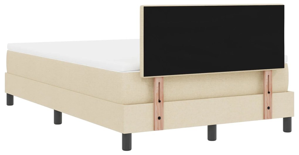 Cama Box com Colchão Cream 120x200 cm Tecido