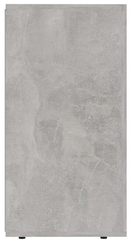 Aparador 120x36x69 cm derivados de madeira cinzento cimento