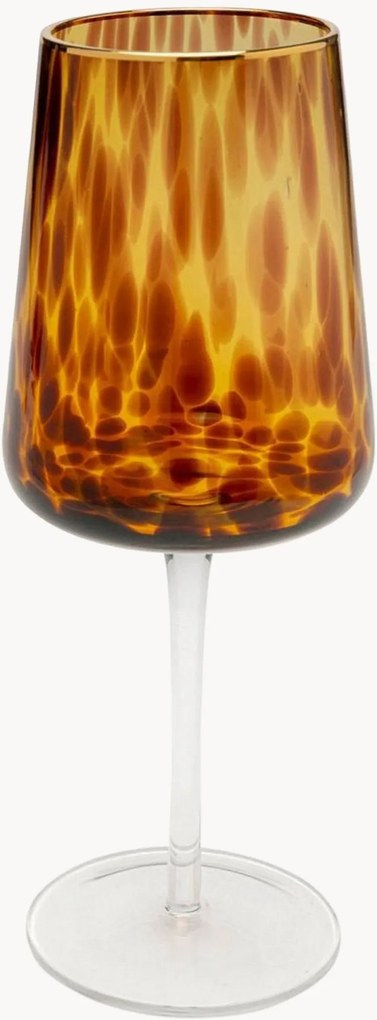 Copos de vinho tinto artesanais Gobi, conjunto de 4