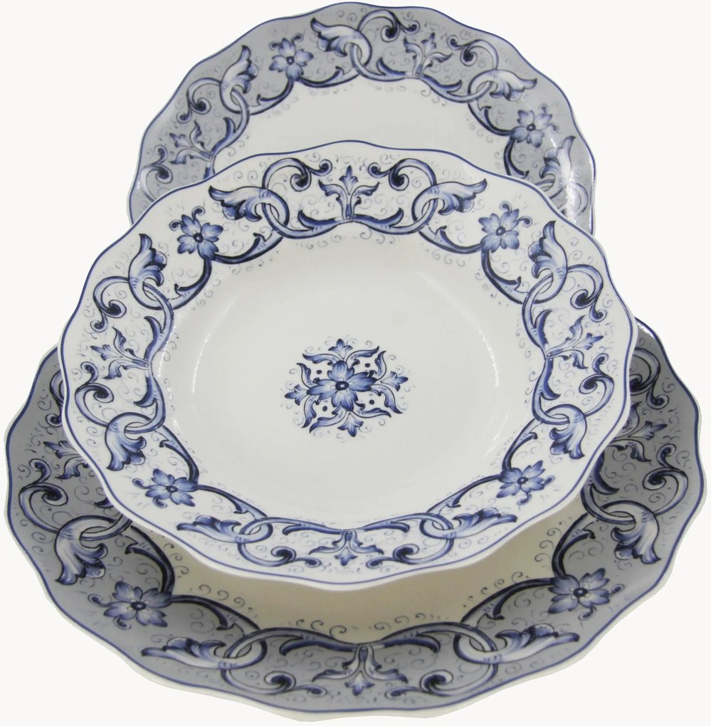 Conjunto de loiça Sorrento, 6 pessoas, conjunto de 18