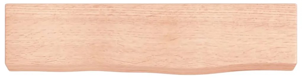 Prateleira de parede 40x10x4 cm carvalho tratado castanho-claro