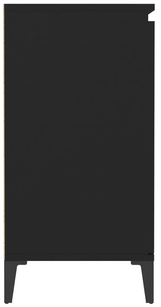 Aparador 60x35x70 cm derivados de madeira preto