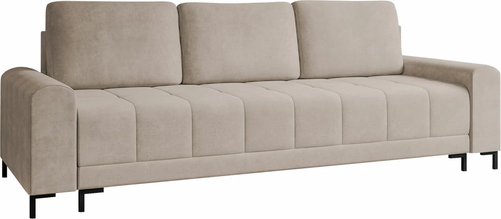 Sofá-cama Stonecrest 102, Cama com arrumação, 92x238x95cm, 91 kg, Pernas: Metal