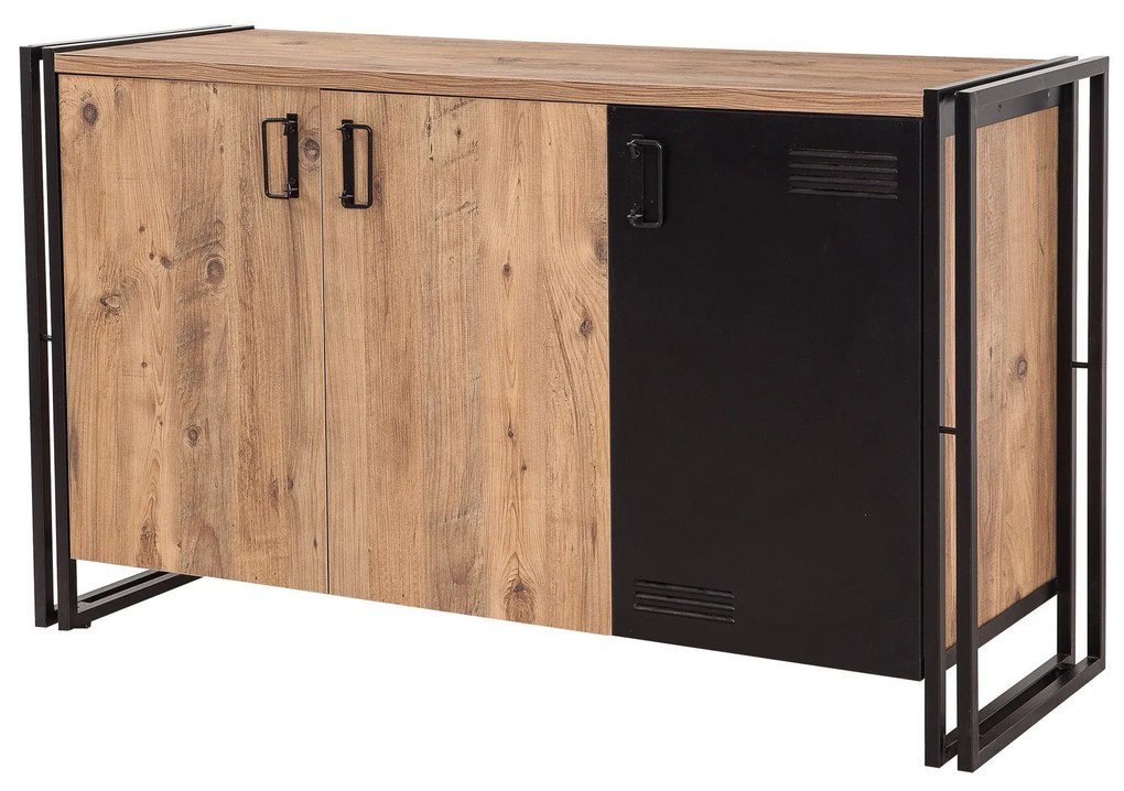 Console Cosmo – Atlantic Pine Black – 140x80x45 cm