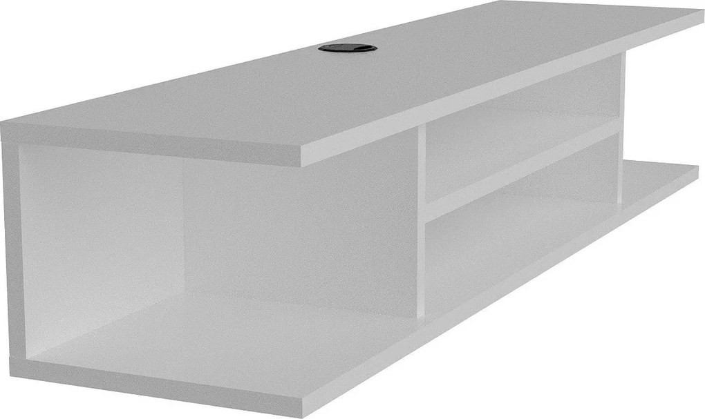 Suporte de TV Pivot – Branco – 120x23x29,5 cm