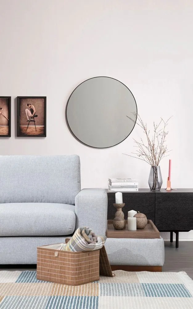 Sofá de Canto Loop – Cinzento Claro – 246 cm x 308 cm