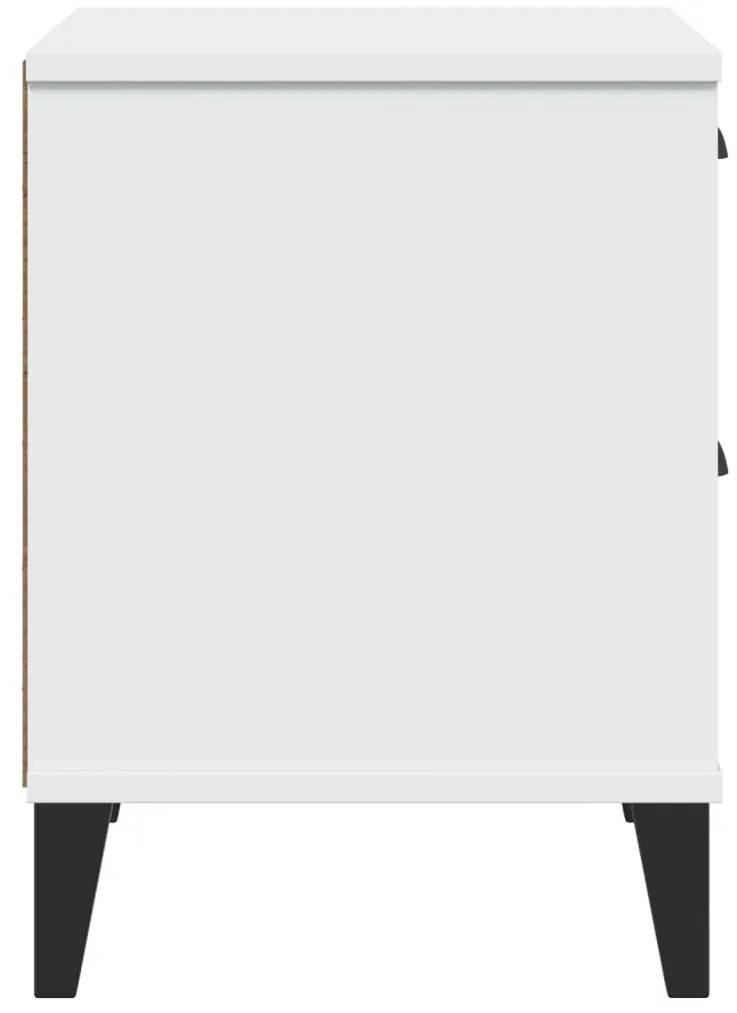 Mesa de cabeceira VIKEN derivados de madeira branco