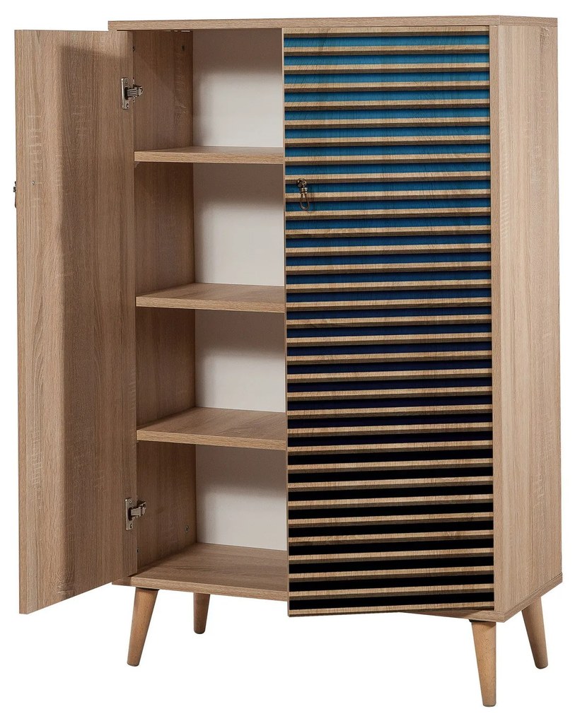 Armário Multiuso Multibox – Carvalho Sonoma – 80x127x36 cm