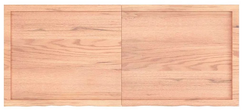 Prateleira de parede 140x60x(2-6) cm carvalho tratado castanho