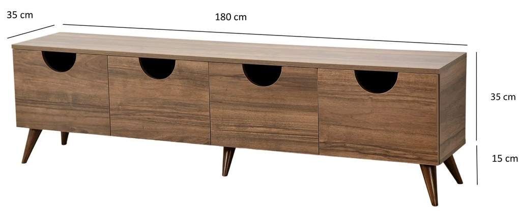 TV Stand Four Seasons – Noz – 180 cm x 50 cm x 35 cm