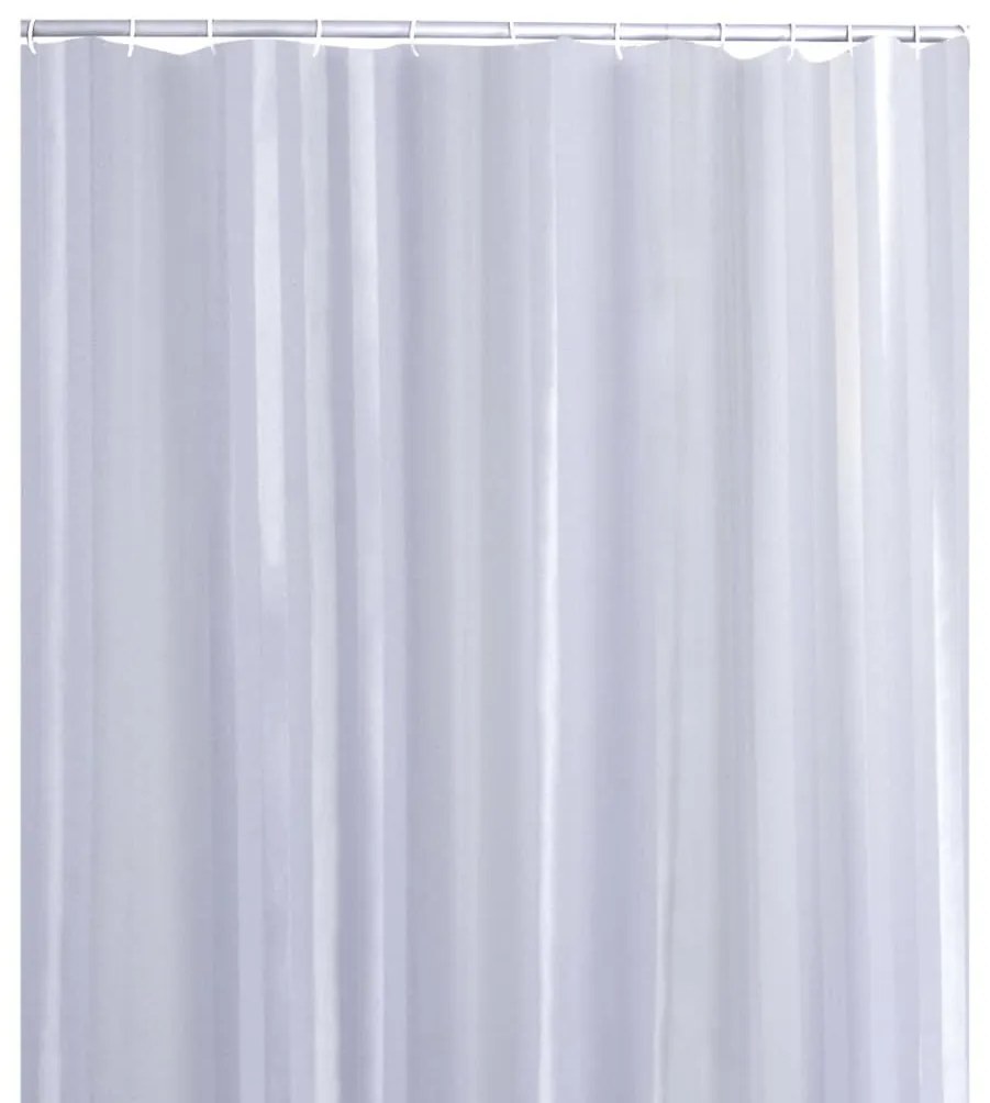 425886 RIDDER Cortina de duche Satin White 180x200 cm