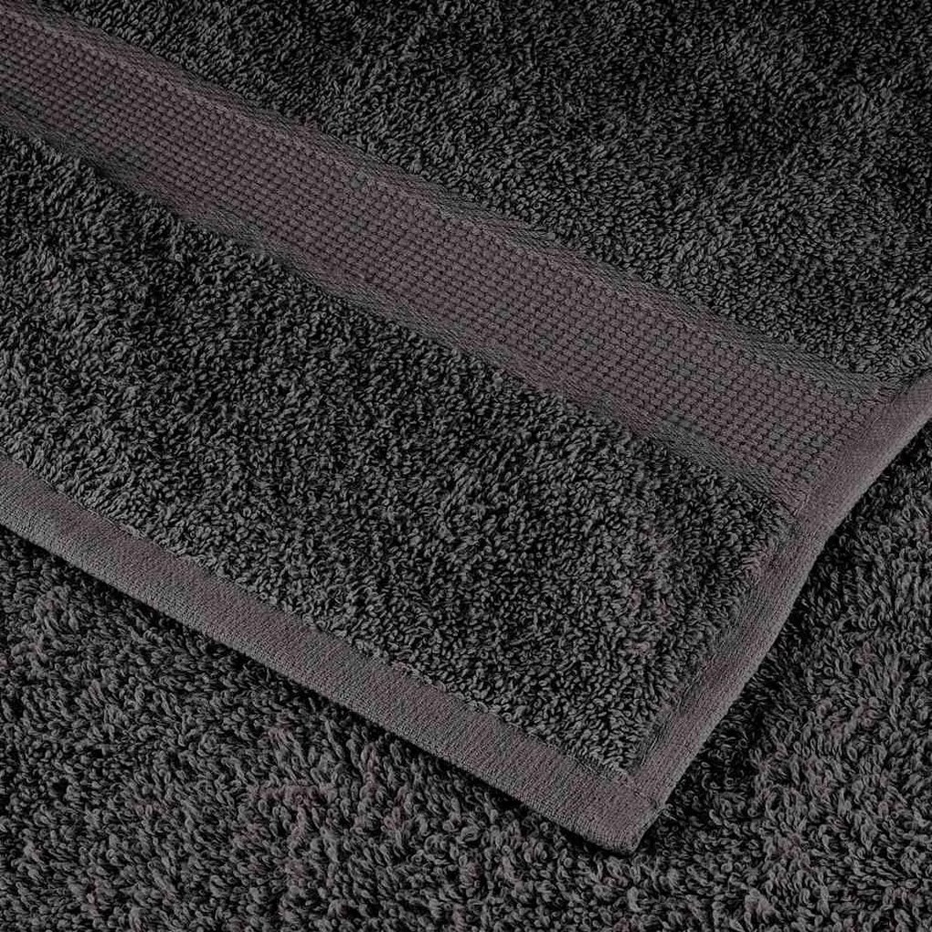 Panos de prato 4 pcs Antracite 15 x 21 cm Algodão