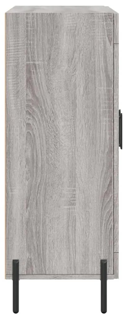 Aparador 69,5x34x90 cm derivados de madeira cinzento sonoma