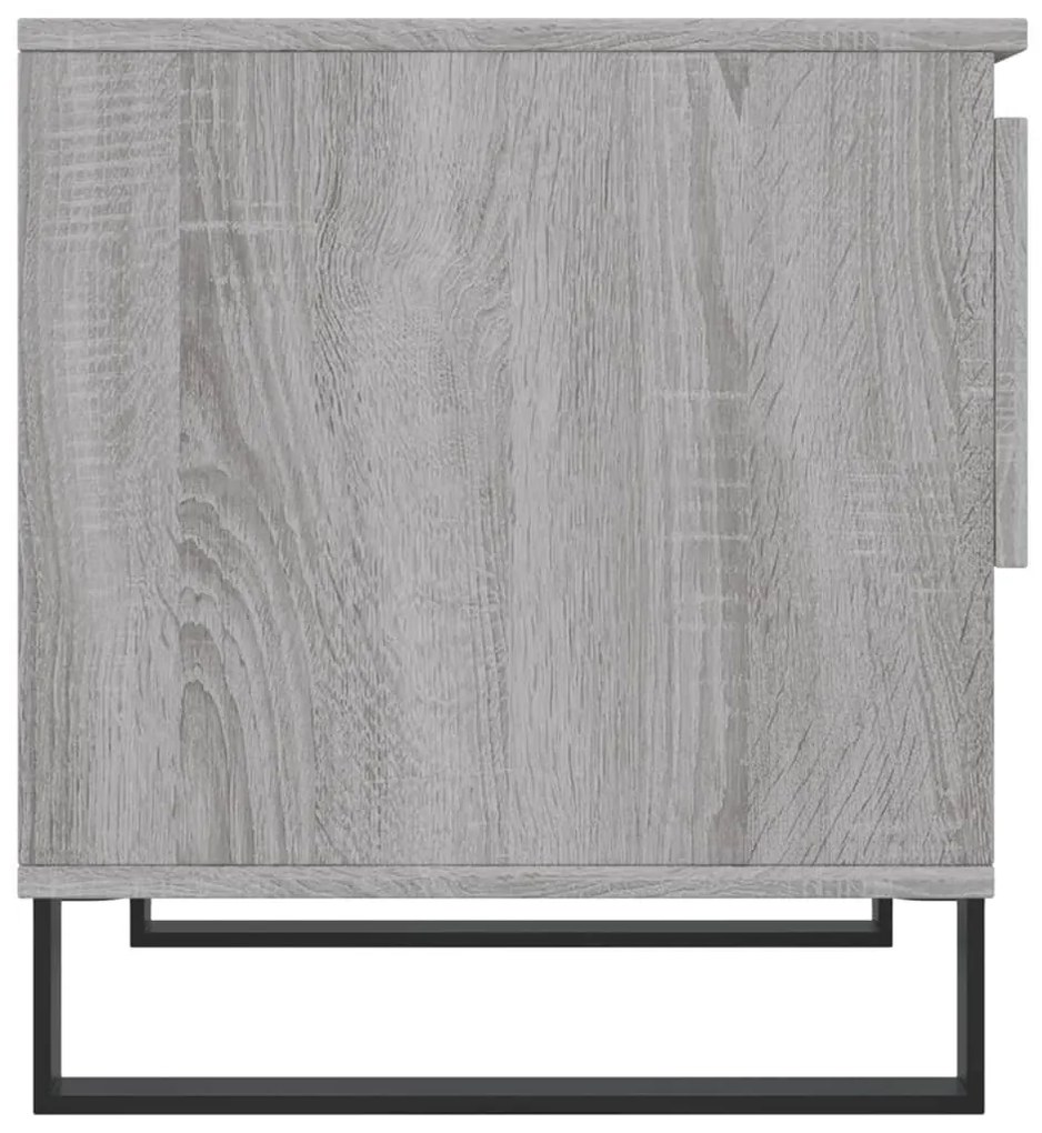 Mesas de centro 2 pcs 50x46x50cm deriv. madeira cinzento sonoma