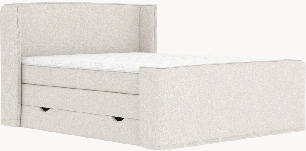 Cama divã artesanal com arrumação Freeland, H3
