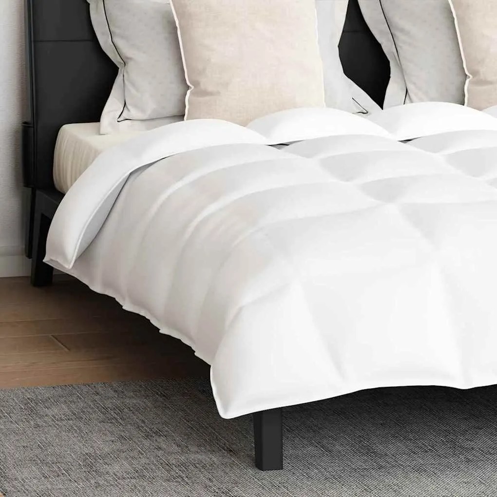 Edredão Outros com travesseiro 3 pcs Branco 200 x 200 cm Penugem