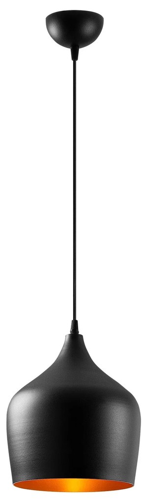 Candeeiro Dodo – Preto – 22 x 22 cm