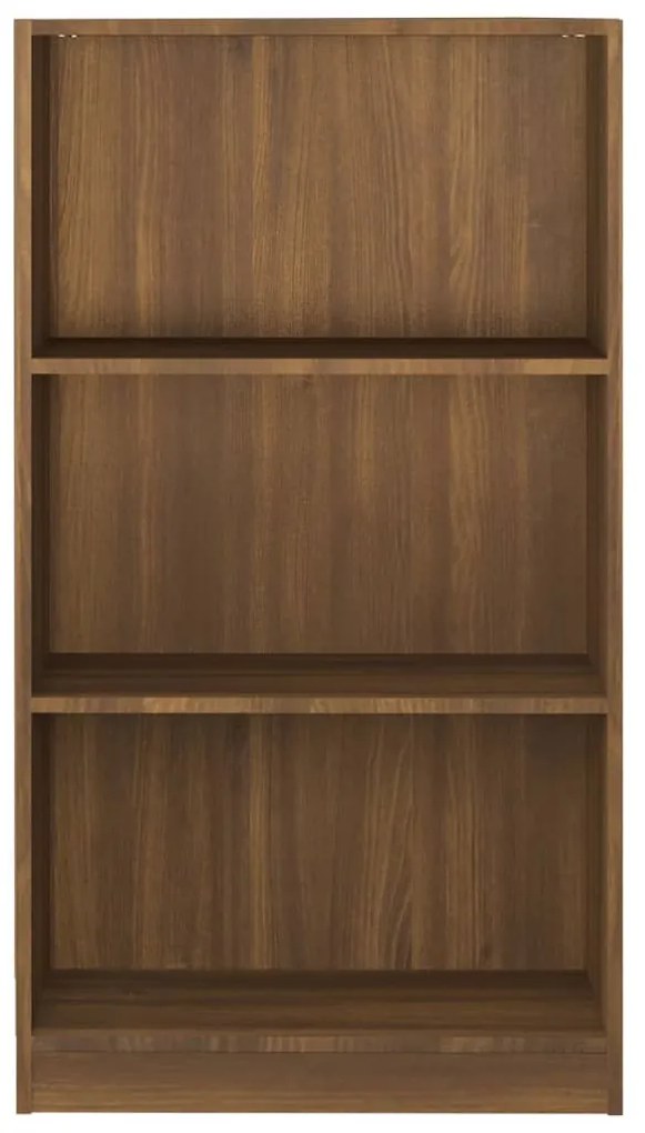 Estante 60x24x109 cm derivados de madeira carvalho castanho
