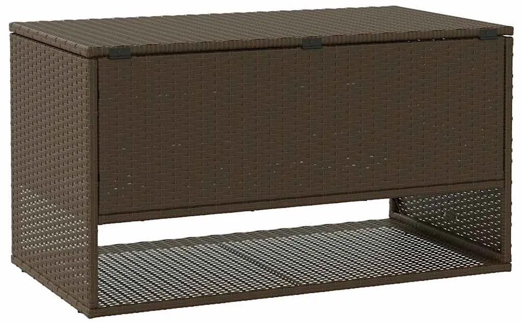 Caixa para almofadões de exterior 100x55x55,5 cm vime PE