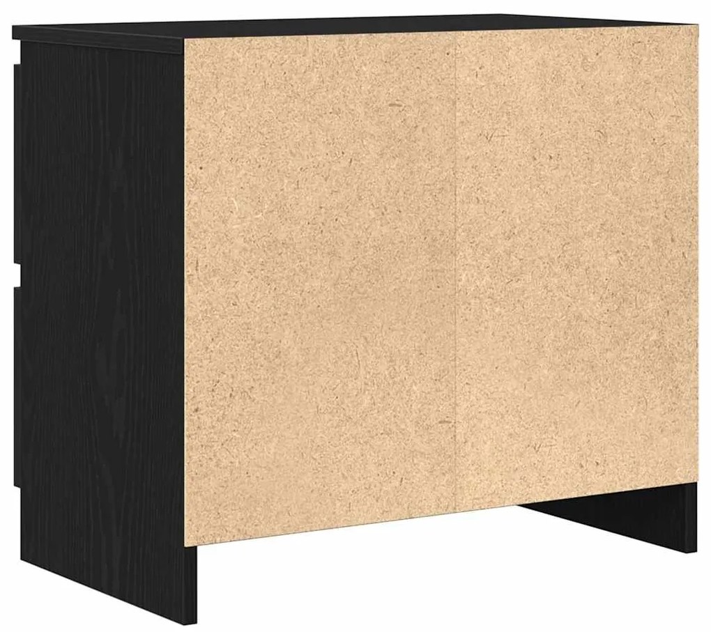 Móvel de TV 60x35x54 cm derivados de madeira preto