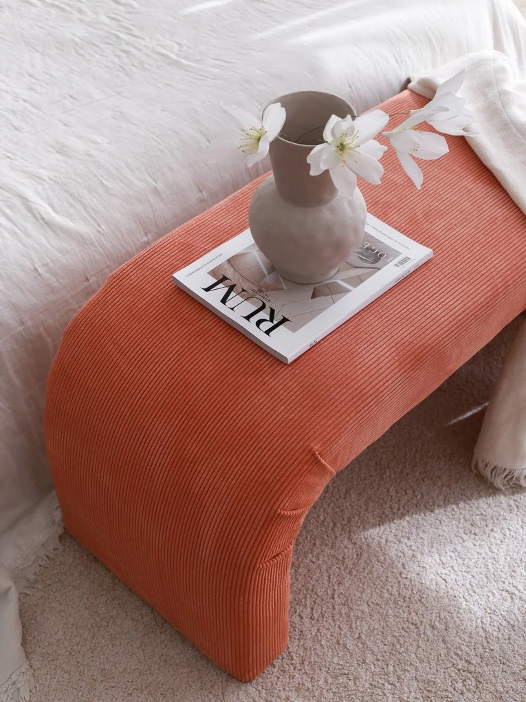 Pouffe Nu – Coral – 106 cm x 45 cm x 46 cm
