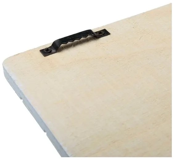 Bengaleiro de Parede Keys Fish Metal Madeira Mdf (3,5 X 12 X 40 cm)