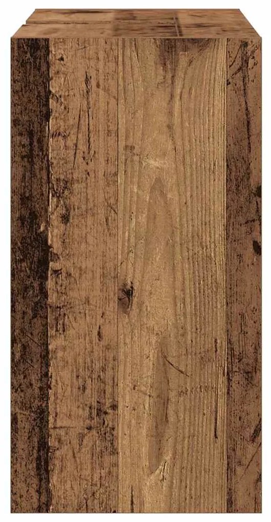 Armário de pia Madeira Velha 63x29x55 cm