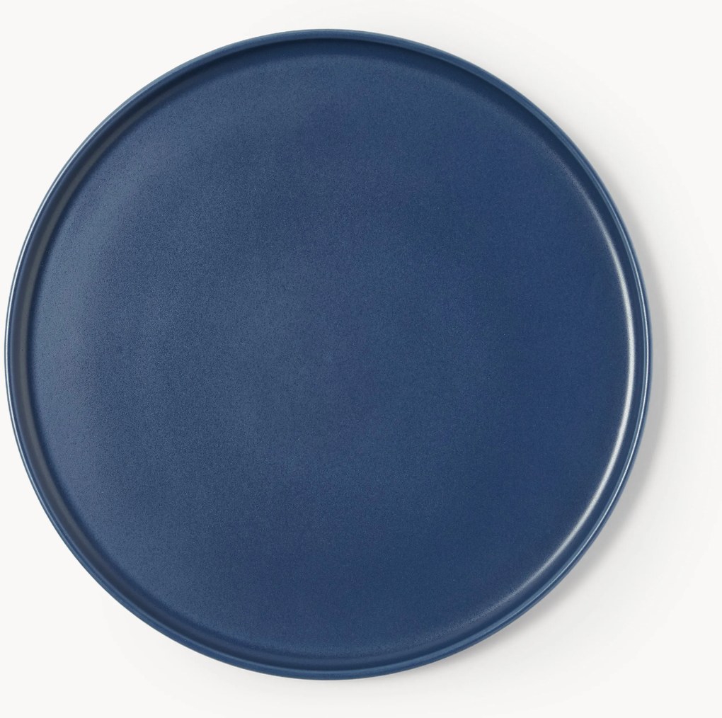 Pratos de jantar artesanais Lowri, conjunto de 4