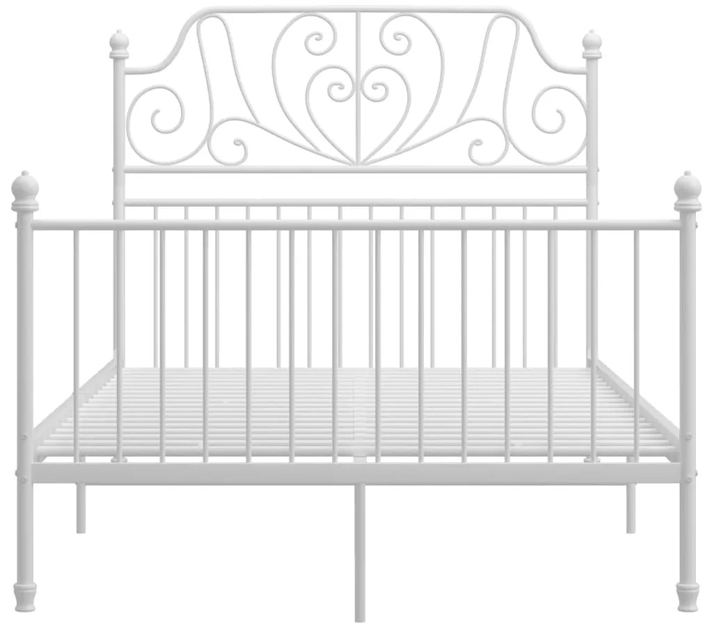 Estrutura de cama 120x200 cm metal branco