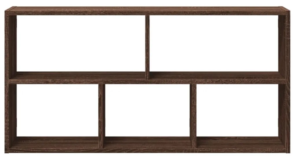 Prateleira parede 100x25x50 cm deriv. madeira carvalho castanho