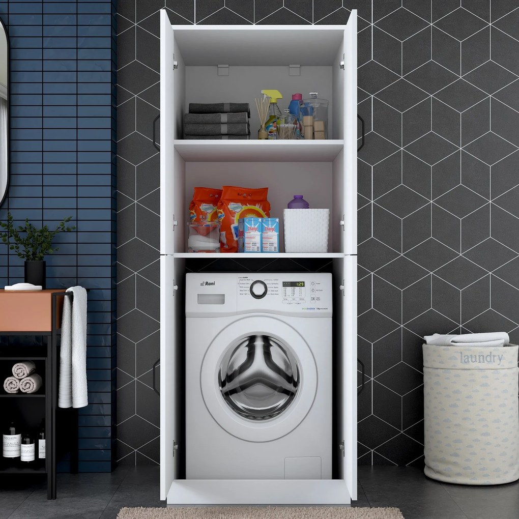 Armário para Máquina de Lavar Roupa "Heimdall" - Design Moderno - Bran
