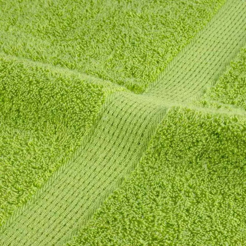 Panos de prato 4 pcs Verde maçã 15 x 21 cm Algodão