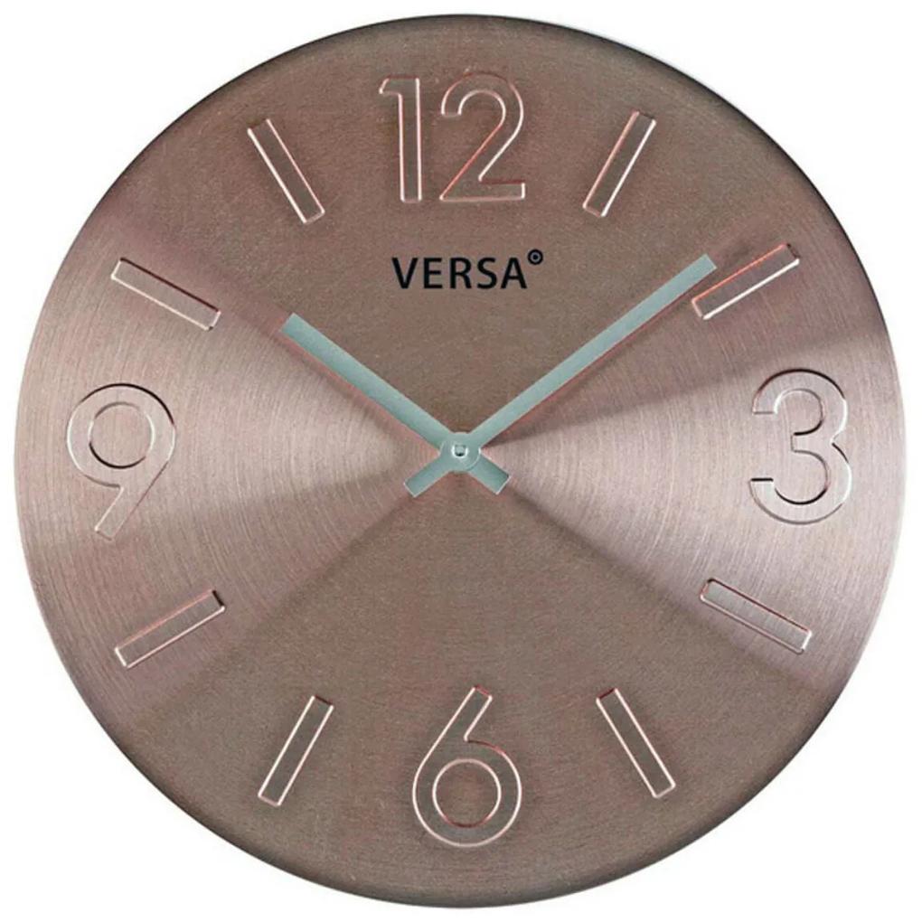 Relógio de Parede Versa Alumínio (4 x 35,5 x 35,5 cm)