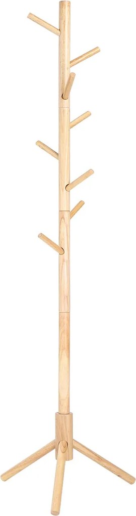 Cabide bengaleiro 47 x 47 x 175 cm cor natural