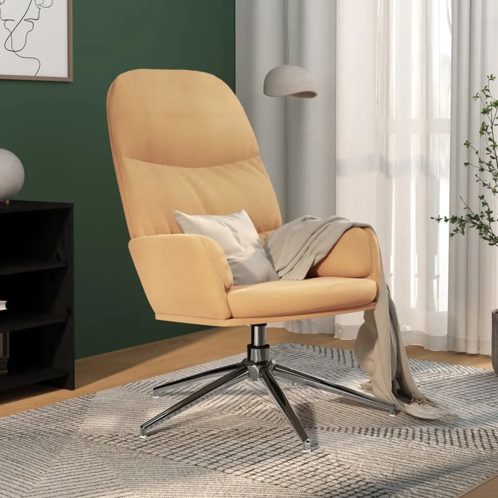 vidaXL Poltrona de descanso couro artificial branco nata