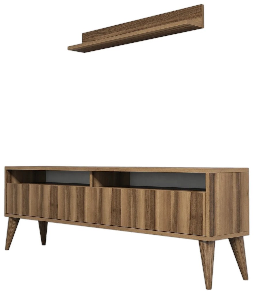 Móvel TV Best – Nogueira – 150x50x30 cm