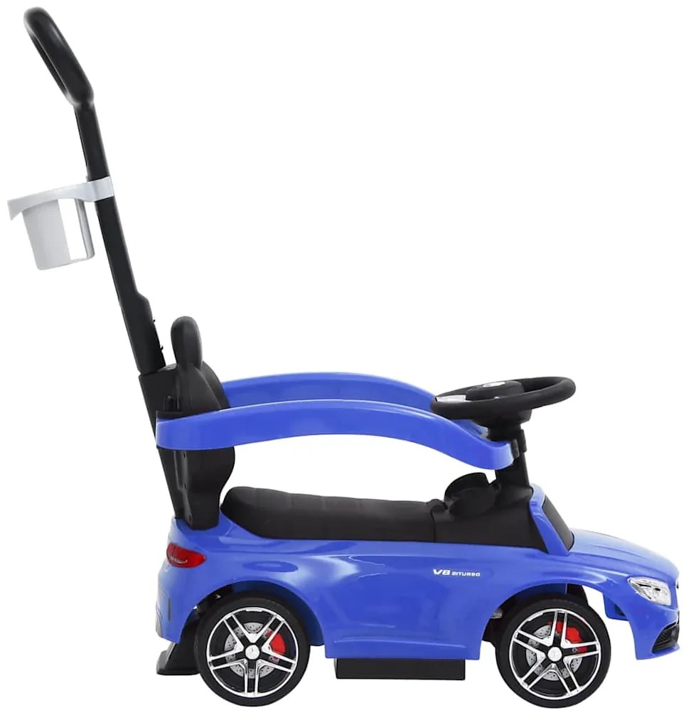 Carro infantil de empurrar Mercedes-Benz C63 azul