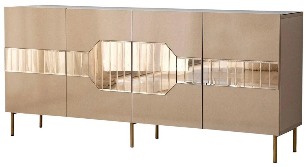 Console Milan – Bronze Gold – 180 cm x 80 cm x 40 cm