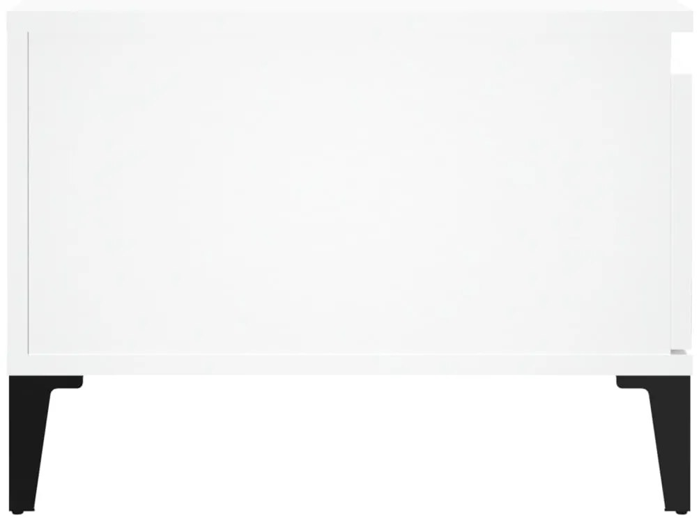 Mesa de centro 90x50x36,5 cm derivados de madeira branco