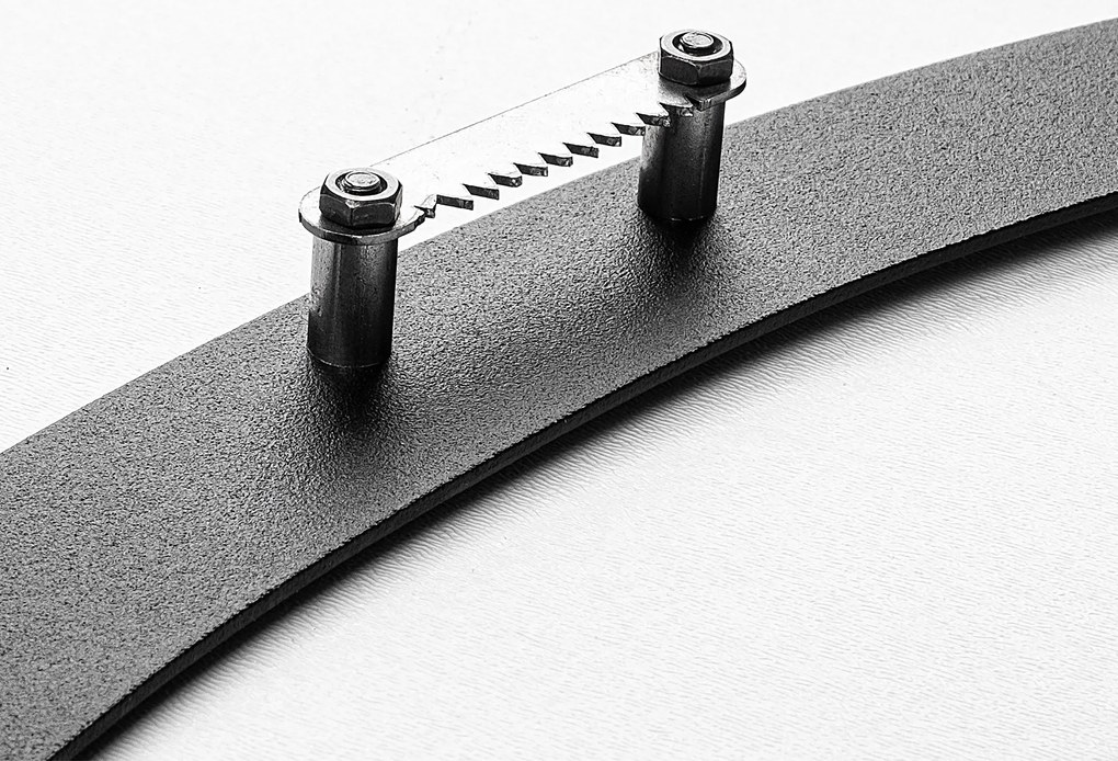 Acessório Decorativo de Parede em Metal Model-190 – Preto – 52 x 70 cm