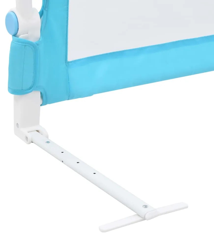 Barra de segurança p/ cama infantil 120x42cm poliéster azul