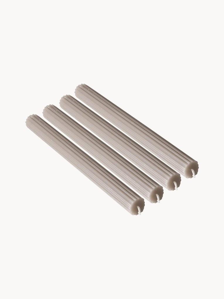 Vela cilíndrica Classic, conjunto de 4