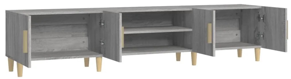 Móvel de TV 180x31,5x40 cm derivados de madeira cinza sonoma